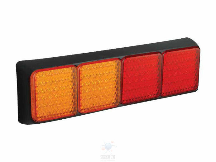 Led rem/achterlicht unit 350 x 105 x 47 80 serie 4 kamer