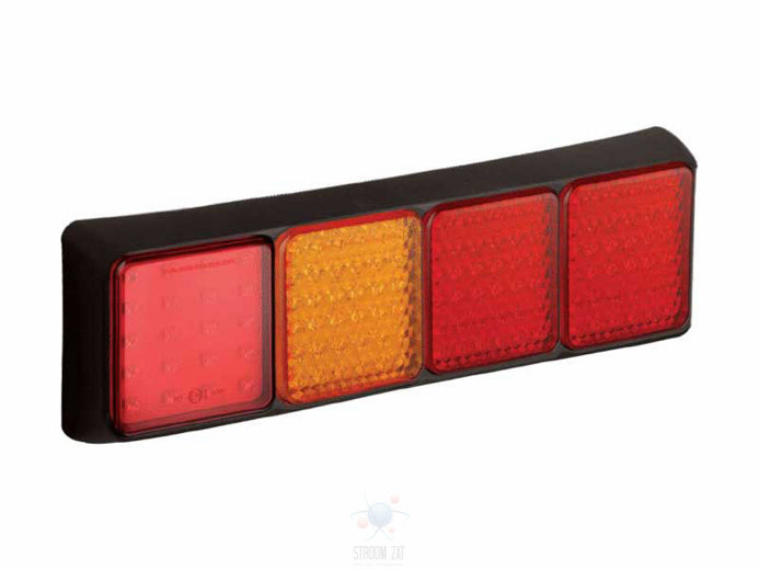 Led rem/achterlicht unit 350 x 105 x 47 80 serie 4 kamer