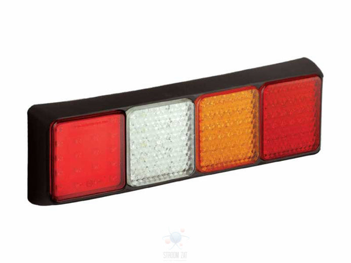 Led rem/achterlicht unit 350 x 105 x 47 80 serie 4 kamer