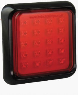 Led 100mm vierkant mistlamp  80 serie