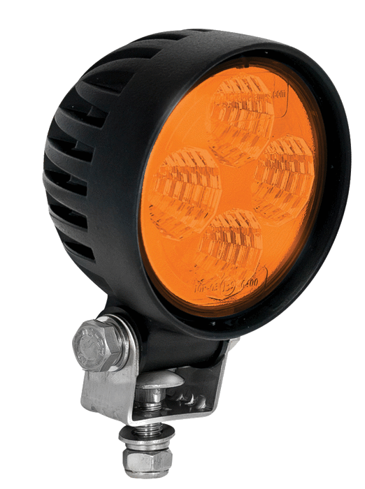 Led Werklamp rond 84mm 440 Lumen 4 led breedlicht 12/24V