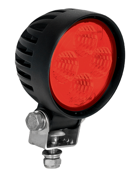 Led Werklamp rond 84mm 440 Lumen 4 led breedlicht 12/24V