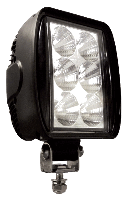 Led Werklamp rechthoekig 122 x 157 1500 lumen 6 leds breedlicht 12/24V