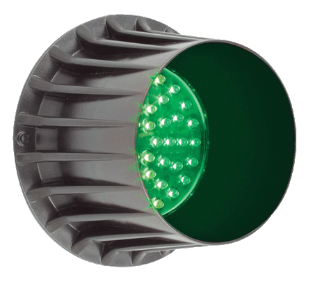 Led Verkeersadvieslamp Groen 140mm 12V