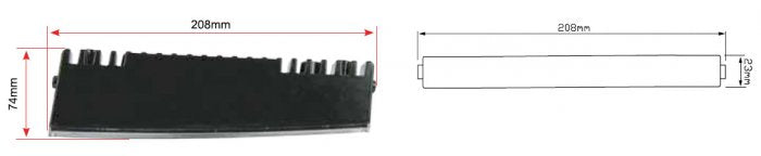 Led Daglicht lamp set & toebehoren 12/24V