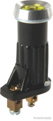 Controle lamp 8.5mm Geel