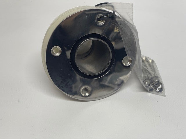 Uitlaat Huiddoorvoer 38mm vlakke uitvoering