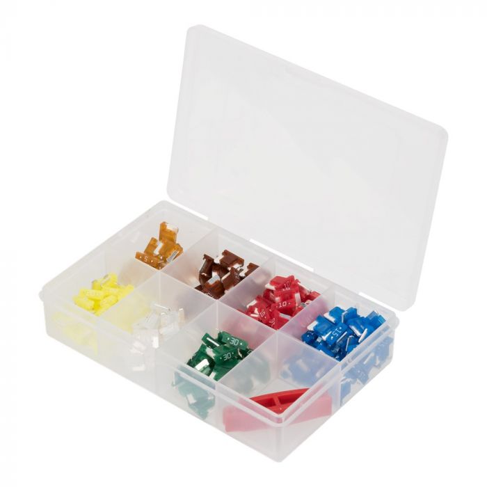 Assortiment micro zekeringen 186stuks