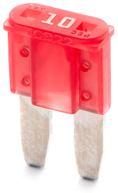 MikrOTO Steekzekering 10A rood á 10 stuks