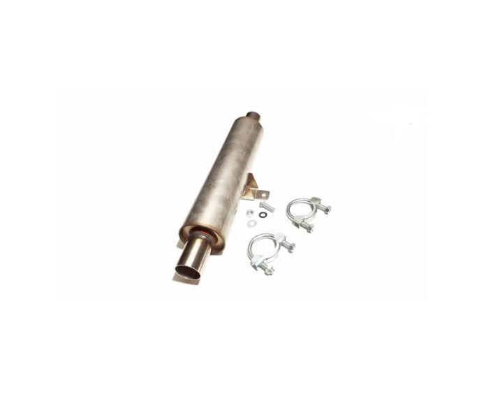Uitlaatdemper RVS 38mm 