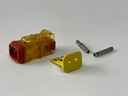 Deutsch DT 2polig met LED 12V 