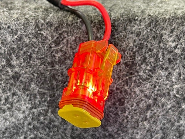 Deutsch DT 2polig met LED 24v
