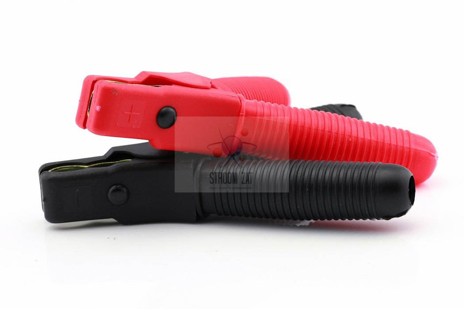 Accu laadklem 80A set rood/zwart