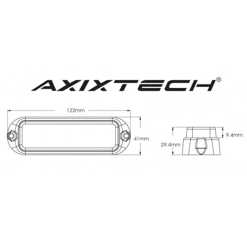Axixtech Amber flitser ECE R65