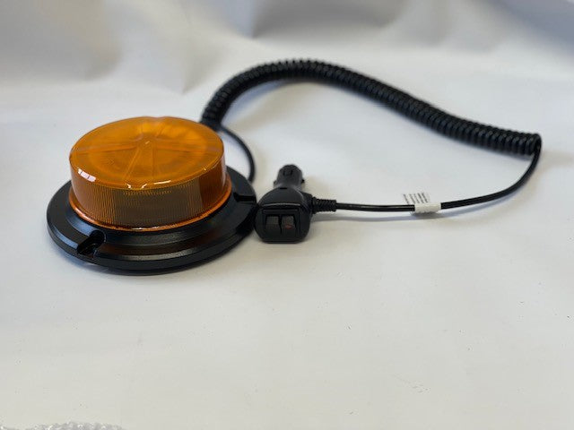 LED Zwaailamp amber  met magneet montage 