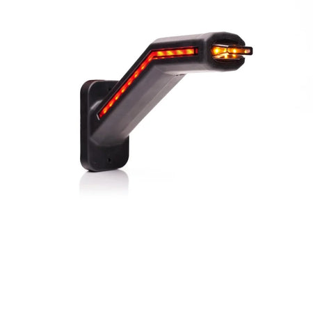 LED Breedtelamp links incl. knipperlicht, Dark Clear of Neon 