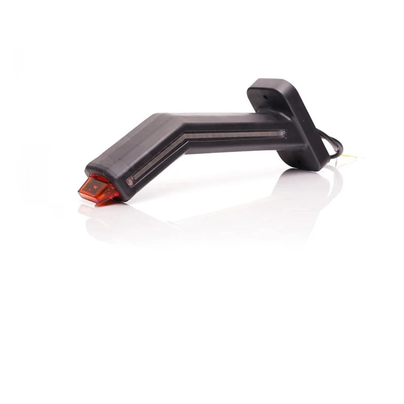 LED Breedtelamp links incl. knipperlicht, Dark Clear of Neon 