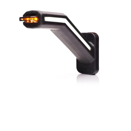 LED Breedtelamp links incl. knipperlicht, Dark Clear of Neon 
