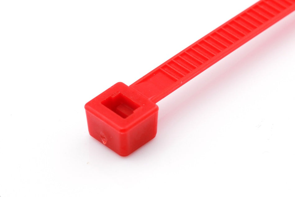 Kabelbinder 200mm x 4.5mm á 100 stuks Rood