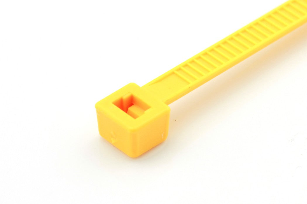 Kabelbinder 200mm x 4.5mm á 100 stuks Geel