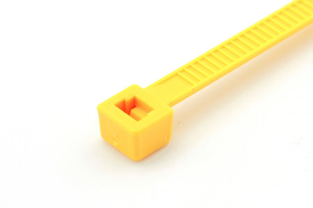 Kabelbinder 200mm x 4.5mm á 100 stuks Geel