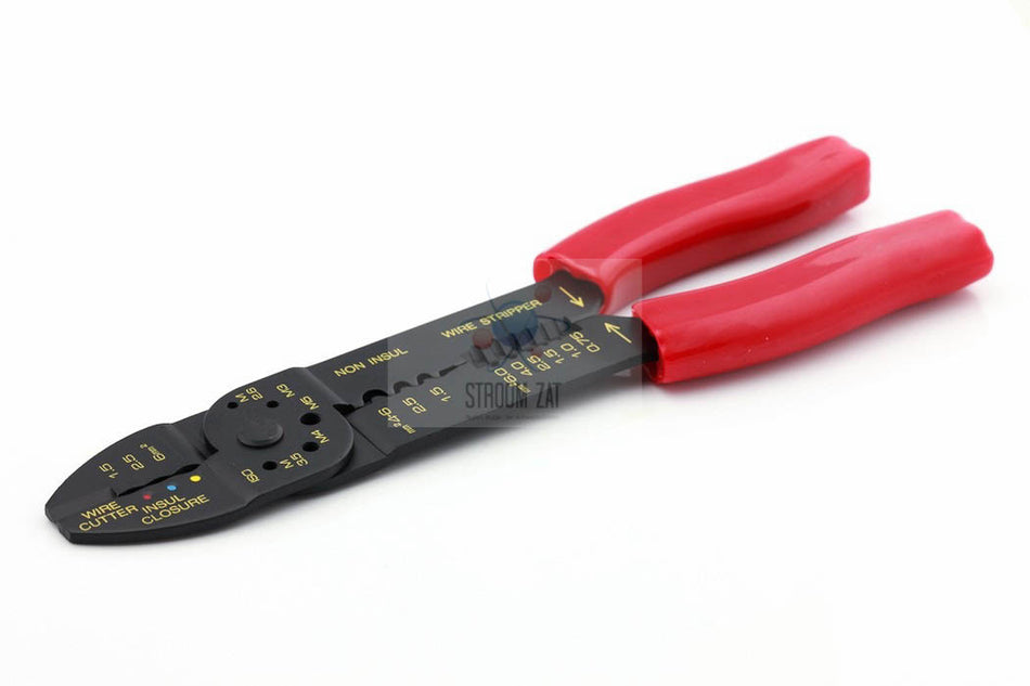 Aanknijptang voor geisoleerde verbinders 0.5 tot 6.0 mm²