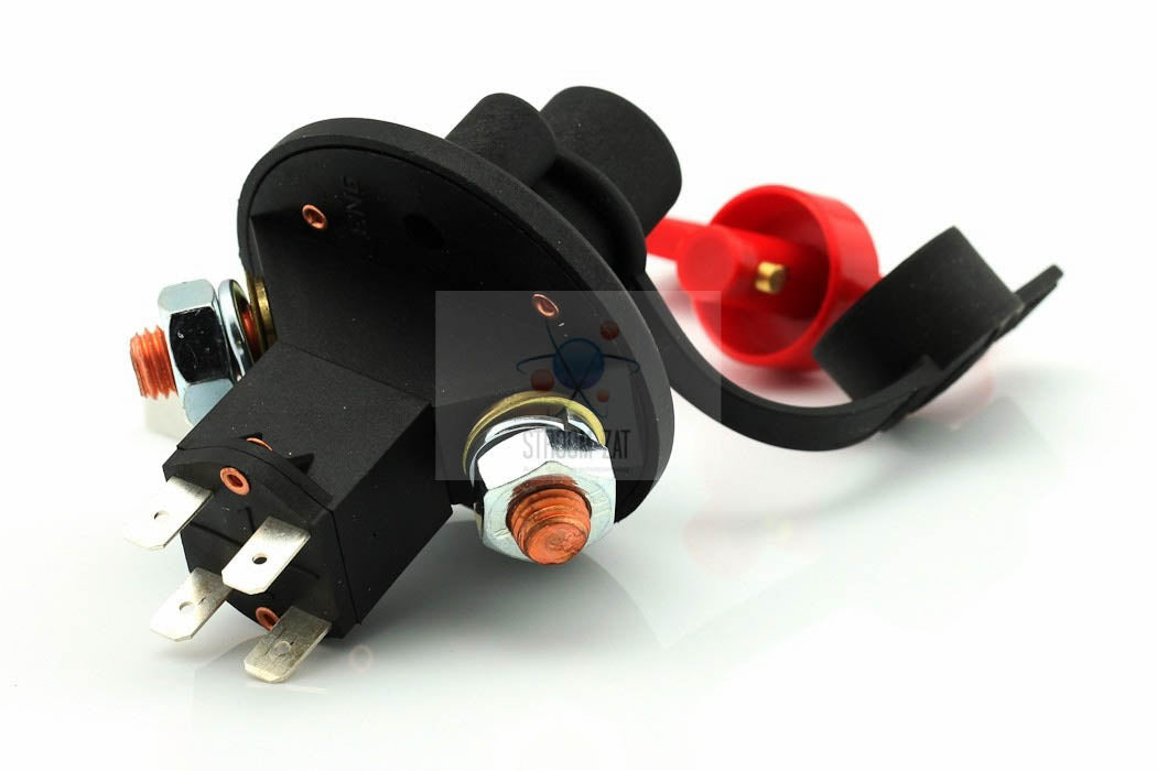 Massa schakelaar 150Amp met electrisch contact voor ontsteking