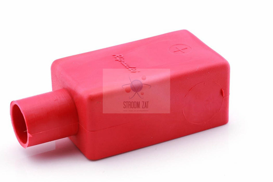 Afdekkap 10-70mm² rood recht model
