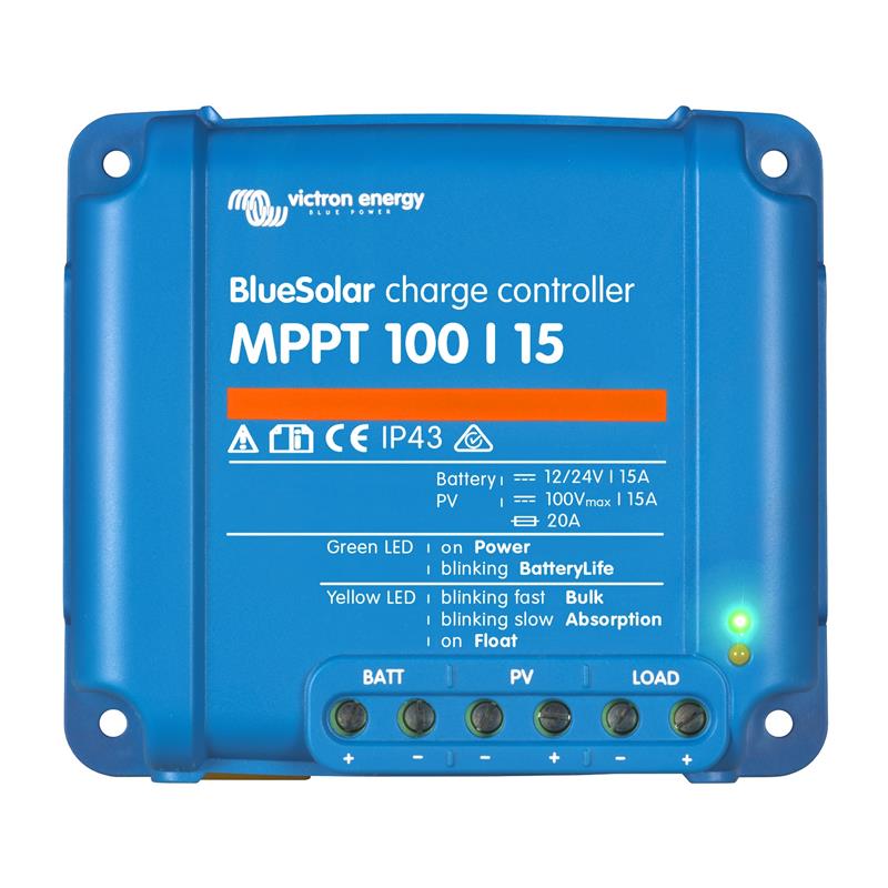 Victron MPPT 100/15 laadregelaar