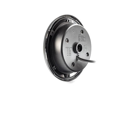 Achterlicht LED rond Dark- of Chroomlook Kabel of stekker 