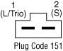 Dynamo Caterpillar + Div. - 24V , 45A