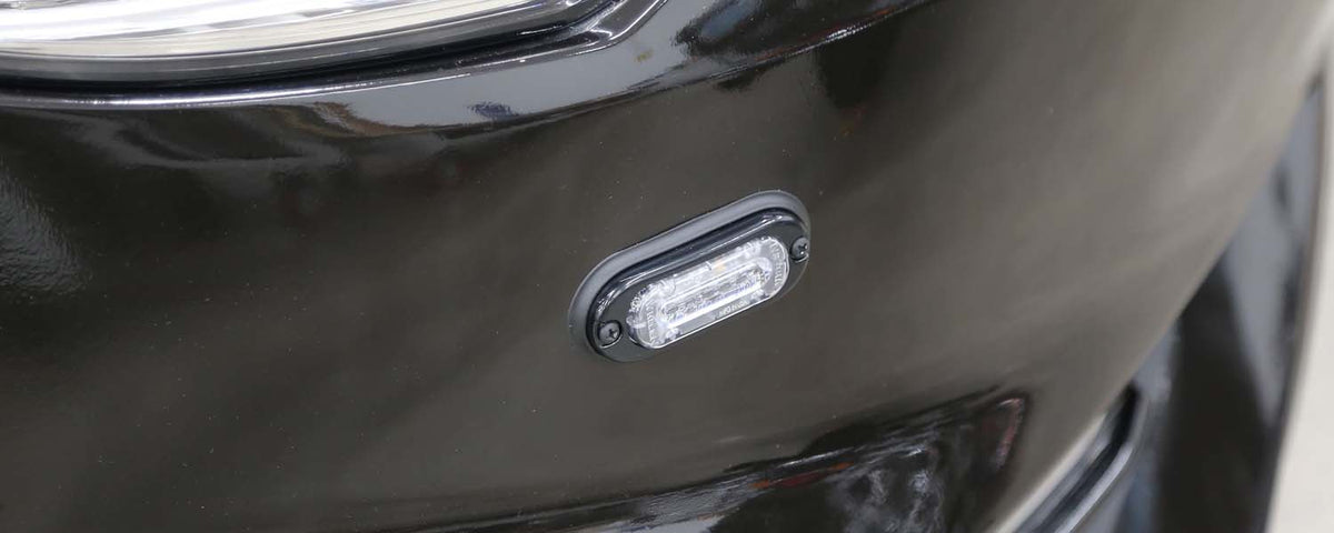 Whelen ION T mini 12V amber LEDflitser