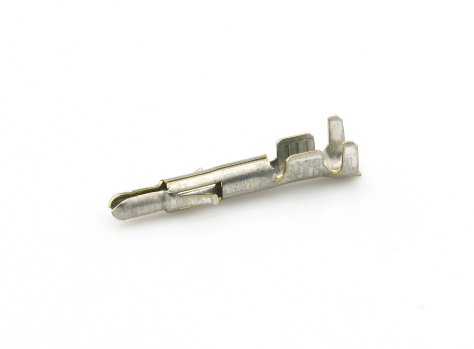 Kabelschoen ongeïsoleerd 0.5 -1.5mm² Vlakstekerhuls messing vertind Ø 2.0mm á 100 stuks