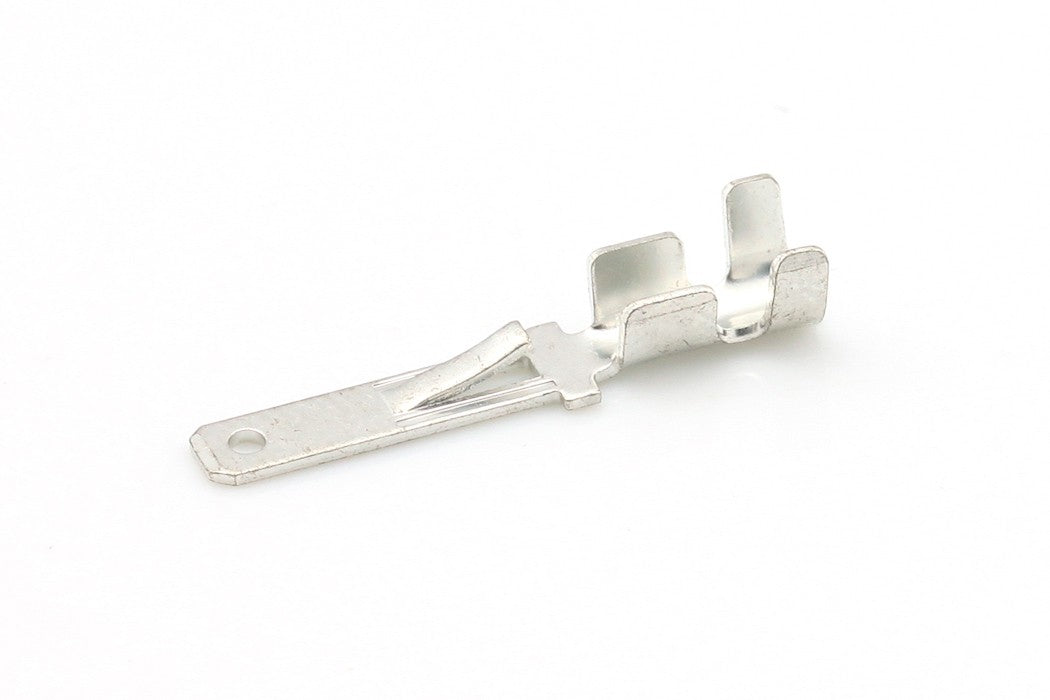 Kabelschoen ongeïsoleerd 0.5 -1.5mm²  Vlaksteker messing vertind 2.8x0.5mm á 100 stuks