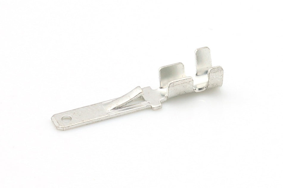 Kabelschoen ongeïsoleerd 0.5 -1.5mm²  Vlaksteker messing vertind 2.8x0.5mm á 100 stuks