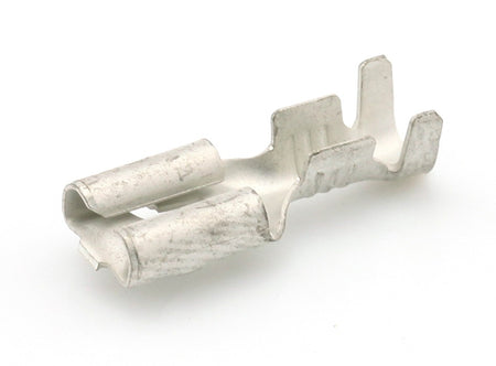 Kabelschoen ongeïsoleerd 0.5 -1.5mm² Vlakstekerhuls messing 4.8x0.5mm á 10 stuks
