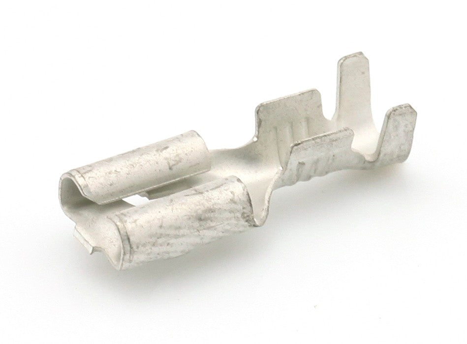 Kabelschoen ongeïsoleerd 0.5 -1.5mm² Vlakstekerhuls messing 4.8x0.5mm á 10 stuks