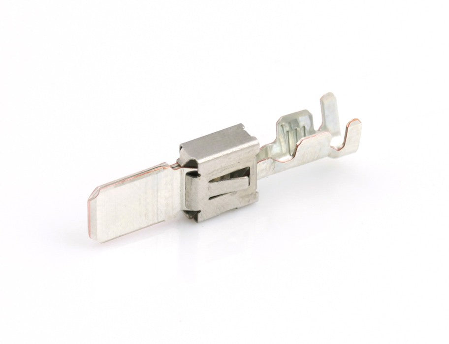 Kabelschoen ongeïsoleerd 0.5 -1.5mm² Platte pensteker vertind 4.8x0.8mm á 100 stuks