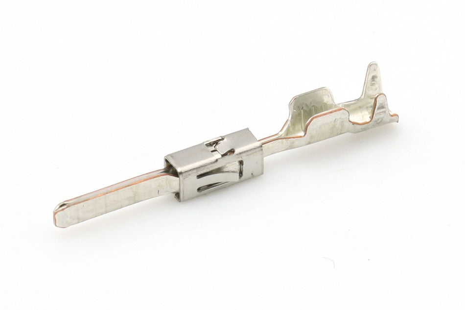 Kabelschoen ongeïsoleerd 0.5 -1.5mm² Platte pensteker verguld koper 3.0mm á 100 stuks