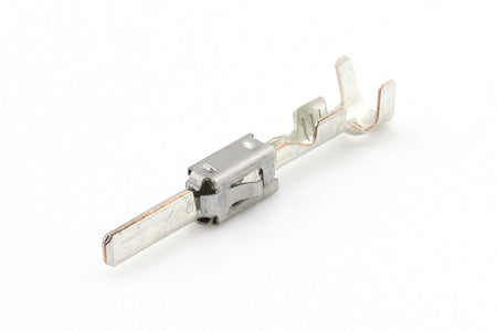 Kabelschoen ongeïsoleerd 0.5 -1.5mm²  Platte pensteker fosfor brons 2.8x26.7x0.8mm á 100 stuks