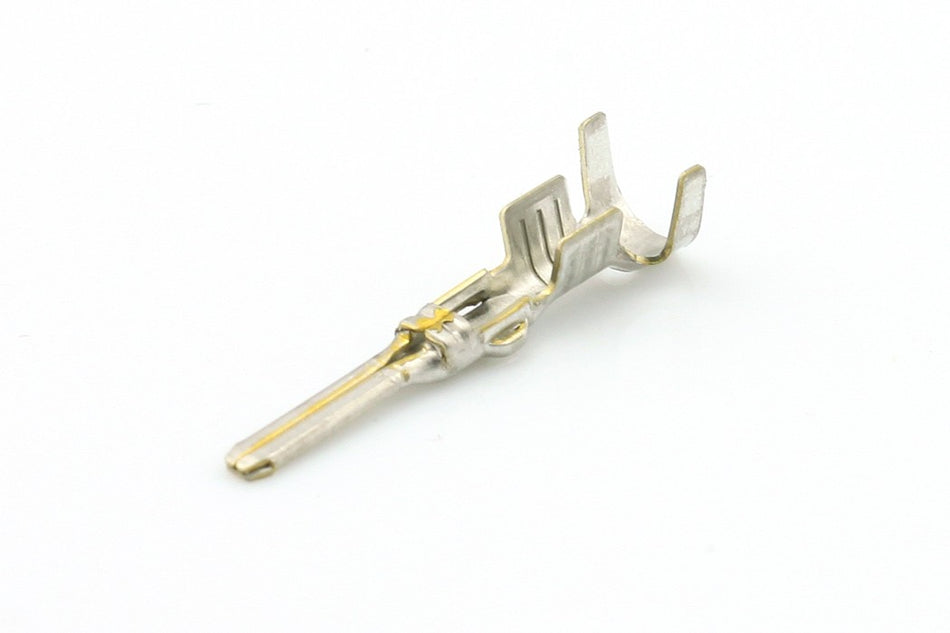 Kabelschoen ongeïsoleerd 0.5 -1.5mm² Platte pensteker messing vertind 2.8x20.2x0.8mm á 100 stuks
