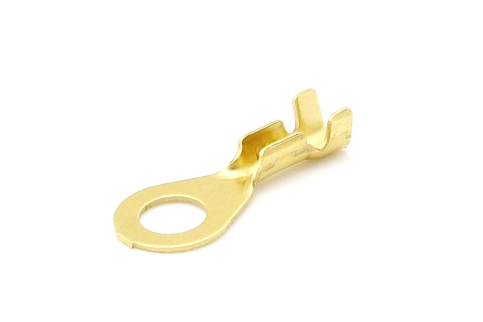 Kabelschoen ongeïsoleerd 0.5 -1.5mm² Ringkabelschoen messing Ø5.3mm á 100 stuks