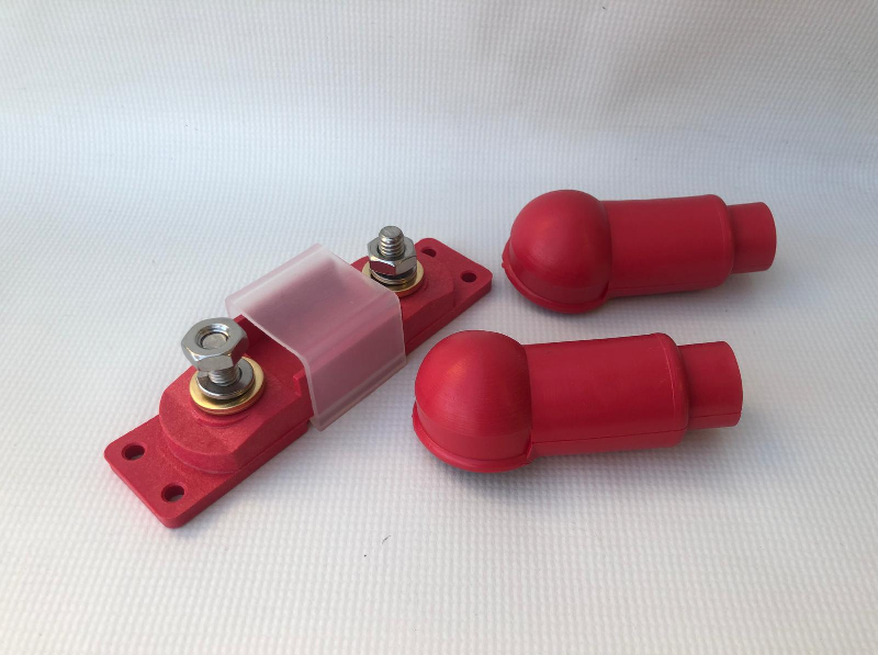 ANL zekeringhouder rood