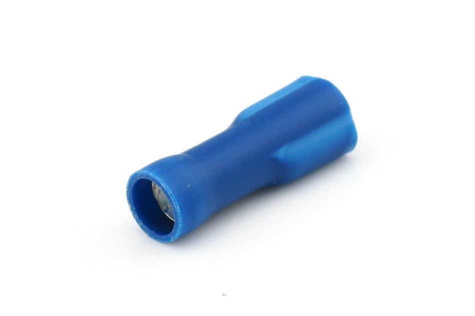 Kabelschoen blauw Vlakstekerhuls 4.8x0.5mm Iso. á 10 stuks
