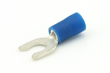 Kabelschoen blauw Klemvorkkabelschoen Ø 5.3mm á 10 stuks