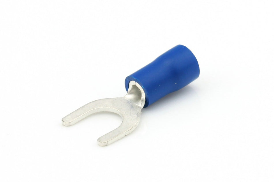 Kabelschoen blauw Vorkkabelschoen Ø 6.4mm á 100 stuks
