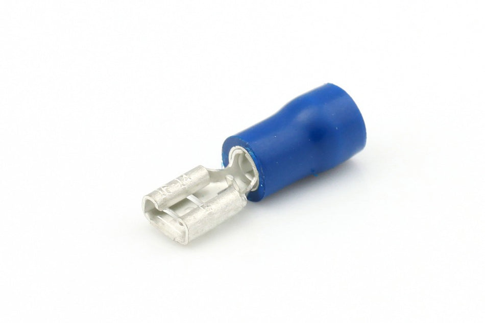 Kabelschoen blauw Vlakstekerhuls 4.8x0.5mm á 10 stuks