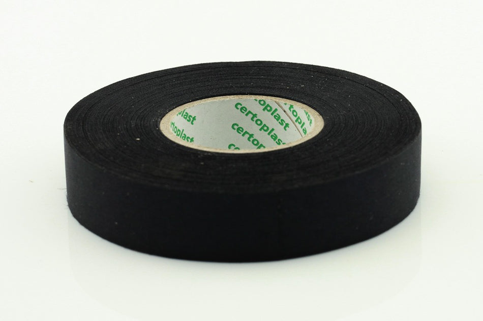 Tape Hittebestendig isolatie met lijmlaag 19mm x 25m zwart