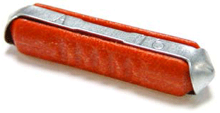 Porseleinen zekering 16A á 100 stuks