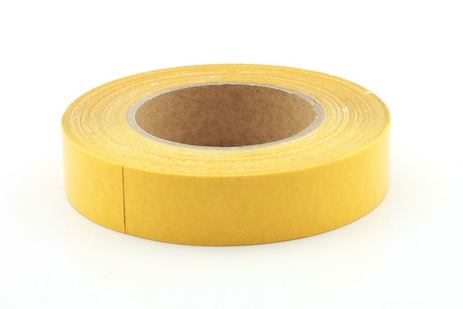 Tape Dubbelzijdig isolatie met lijmlaag 30mm x 25m geel